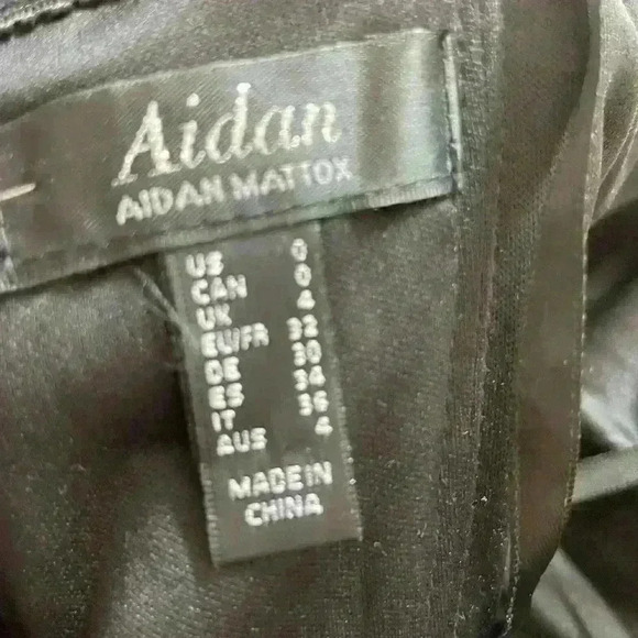 Aidan Aidan Mattox Strapless Sequin Romper. Size 0. NWT - Picture 3 of 8